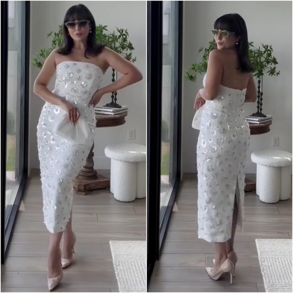 long sleeve fitted midi dress Long Sleeve Formal Fitted Midi DressFormal Fitted Midi Long SleeveMa   The Dress Outlet